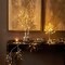 48LT Lighted White Birch Garland 72 Inches, Battery Operated 48 LED Lights